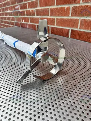 NEW SPX STAINLESS STEEL MIXING TANK IMPELLER  65"  X 10" X 1" W/ FLANGE FITTING