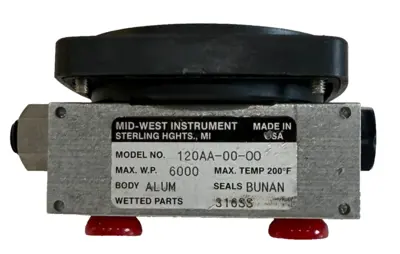 NEW MID WEST INSTRUMENT 120AA-00-00 PRESSURE GAUGE