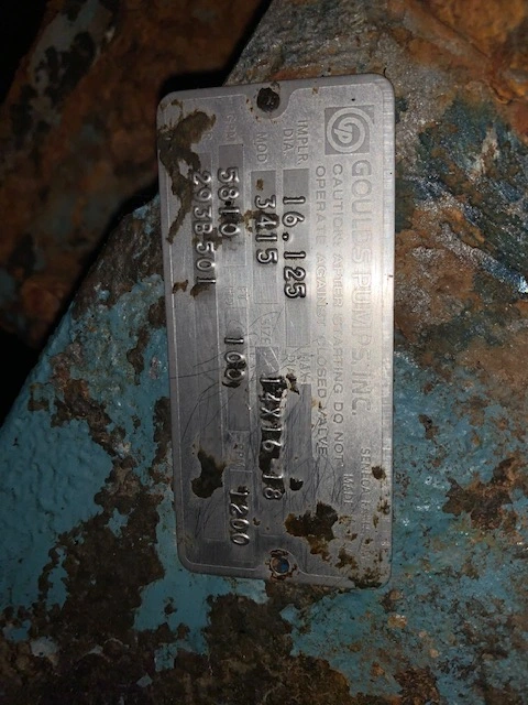 Used Goulds 3415 Pump Parts Minnesota US | Peak Machinery, Inc. #284745