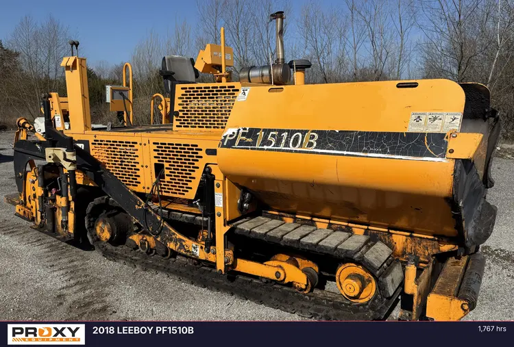 Used 2018 LEEBOY PF1510B Asphalt Pavers Kentucky US | Proxy Equipment #1388905