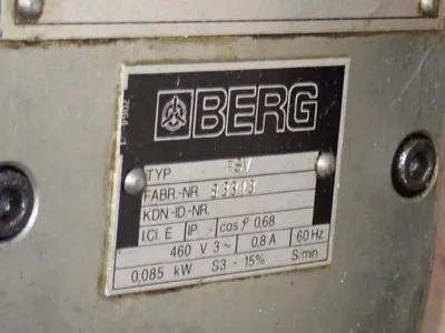 Used BERG PSV Miscellaneous MRO Ohio US | HGR 24 #887247
