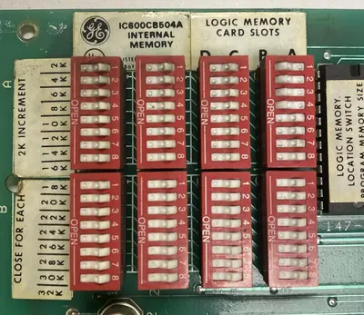 Used GENERAL ELECTRIC IC600CB504A Memory Ohio US | Surplus Asset Holdings #1246165