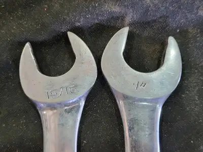Combination Wrench Set 1/4" to 1-1/2"
