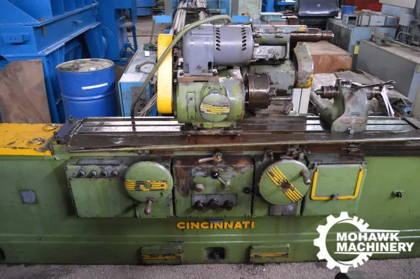 12" X 48" CINCINNATI-MILACRON “ER” UNIVERSAL CYLINDRICAL GRINDER w/INTERNAL GRINDING SPINDLE (SWING-DOWN) - 8” 3-JAW CHUCK