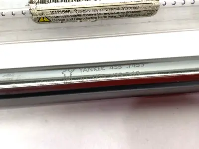 USED YANKEE REAMER HSS CHUCKING REAMER 8-FLUTES 9-1/2" OAL