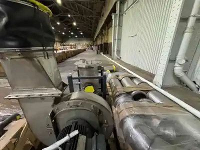 USED 2022 THERMAL OXIDIZER HORIZONTAL BURNER & CHAMBER