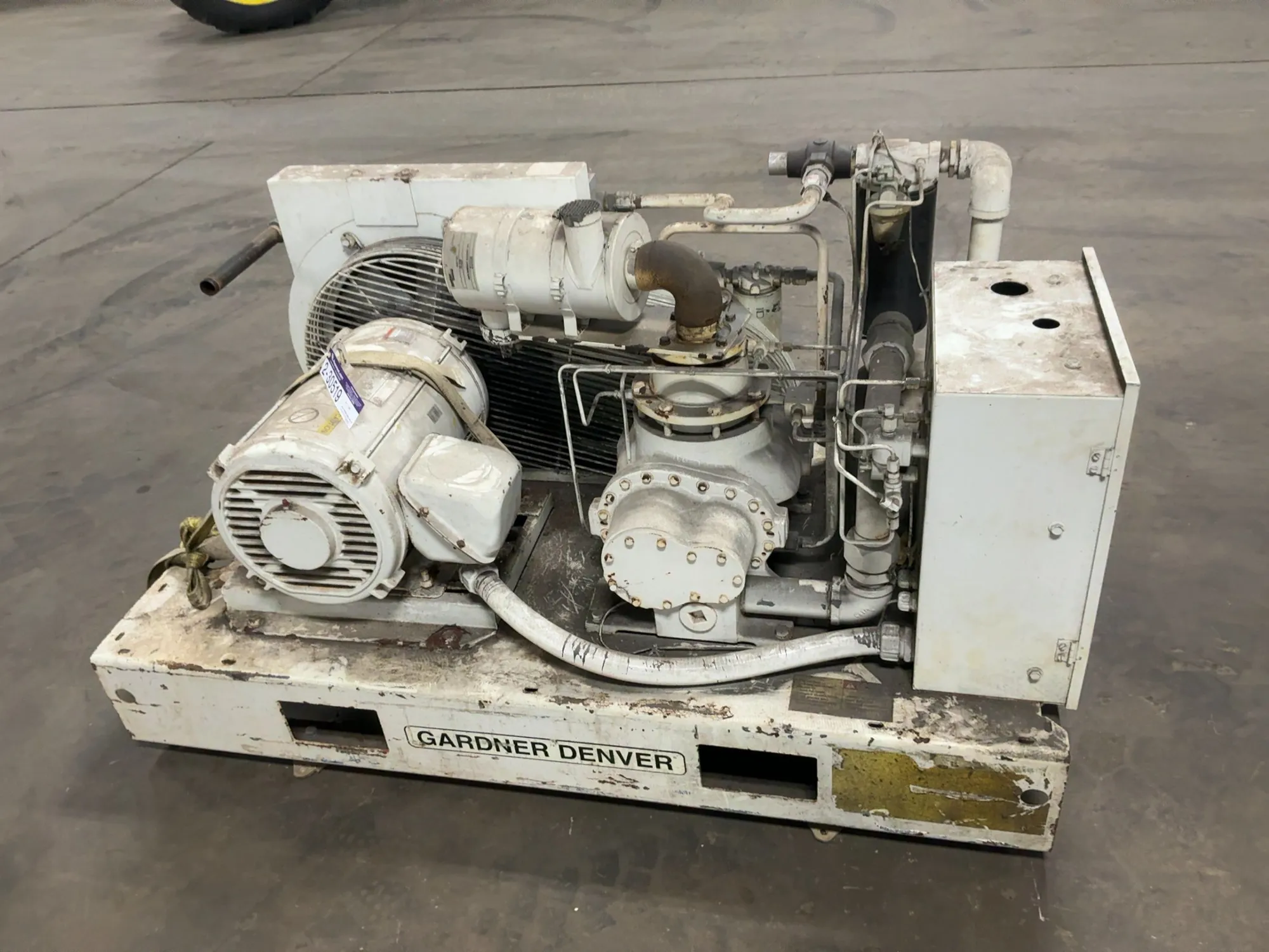 Used 1997 GARDNER DENVER EBERGH AIR COMPRESSOR Rotary Screw & Sliding Vane Air Compressors Michigan US | Miedema Asset Management Group #1320538