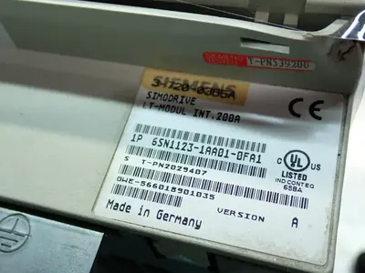 Used SIEMENS 6SN11231AA010FA1 AC Drive Power Modules Ohio US | HGR 24 #903201