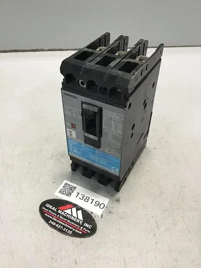Used SIEMENS ED63B050 Circuit Breakers Michigan US | Ideal Machinery #598324