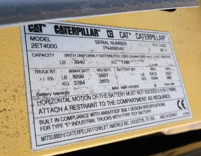 USED 2015 CATERPILLAR 2ET4000