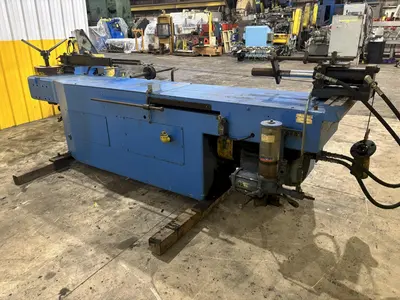 1.25" PINES MODEL #1-1/4 HIGH SPEED  ROTARY HYDRAULIC BAR, TUBE & PIPE BENDER, DIAL A BEND V CONTROL: STOCK #22683