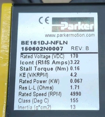 USED Parker BE161DJ-NFLN