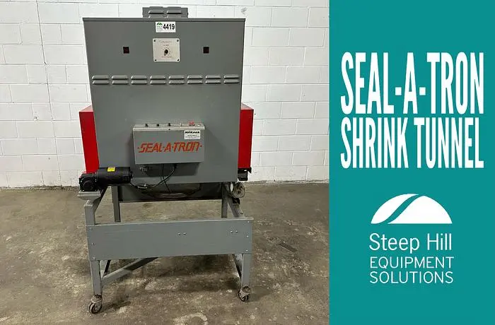 Used SEAL-A-TRON OXST-1811-LR15 MVSA Shrink Tunnels | Steep Hill Equipment Solutions #773379