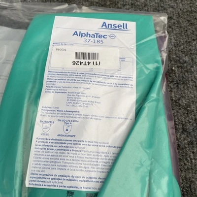 New | in-Stock Ansell 37-185-8 Apparel, Gloves, Lab Coats California US | Davliegogo LLC #1706897