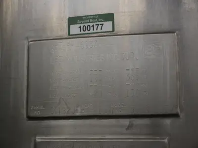 Used 1997 LEE INDUSTRIES 500 Gallons Stainless Steel Tanks Illinois US | M&M Equipment Corp. #1373491