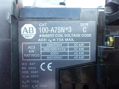 NEW ALLENBRADLEY 100A75NA3