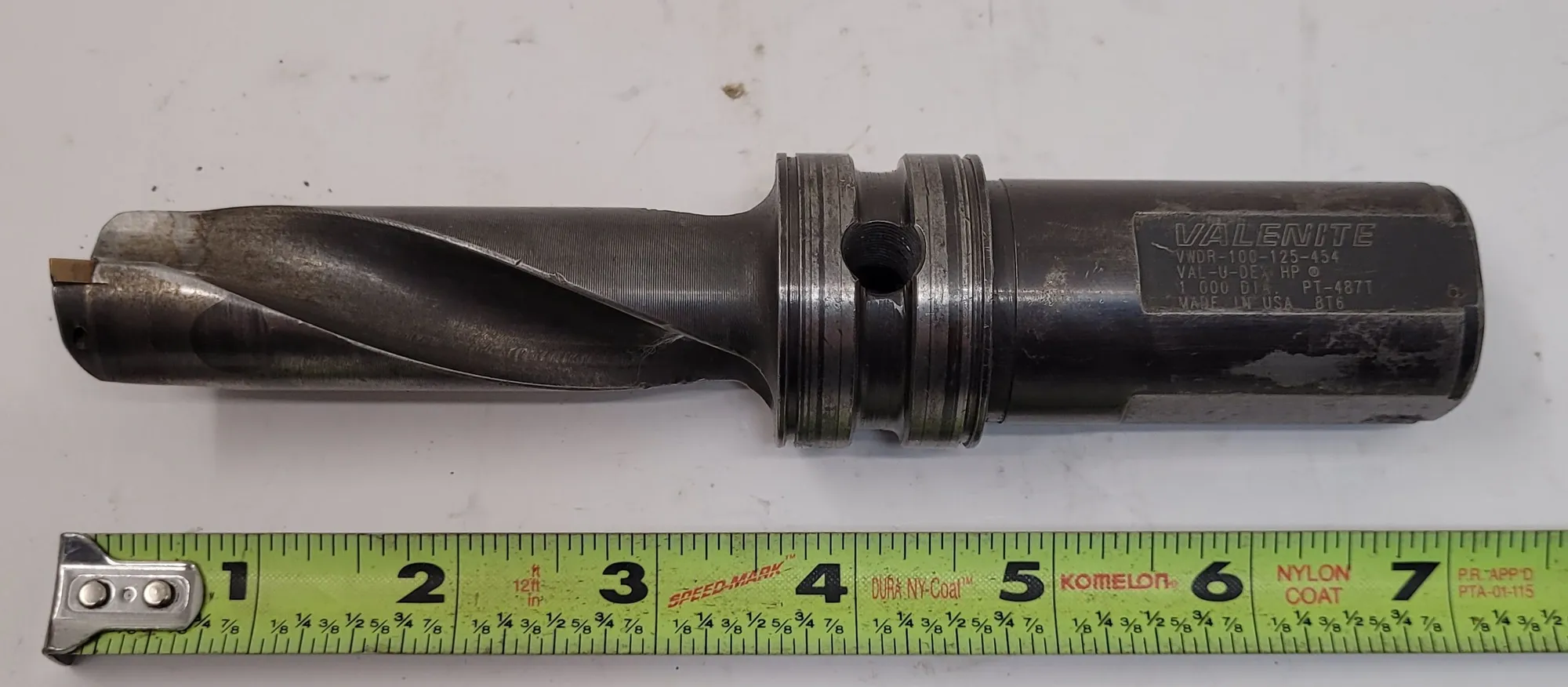 USED VALENITE VWDR-100-125-454