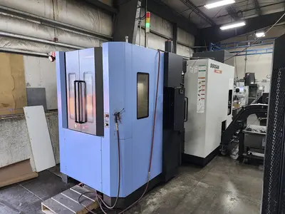 Used 2012 DOOSAN HP4000 Horizontal Machining Centers Illinois US | Machinery Marketing International #1321829
