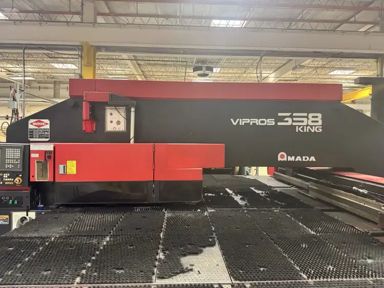 Used 1998 AMADA VIPROS 358 KING Turret Punches Illinois US | Revelation Machinery #402464