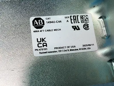 Used 2025 ALLENBRADLEY 1494UC44 Disconnects Ohio US | HGR 24 #1463324