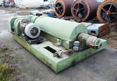 Humboldt S 3-2 solid bowl decanter centrifuge, 304SS.