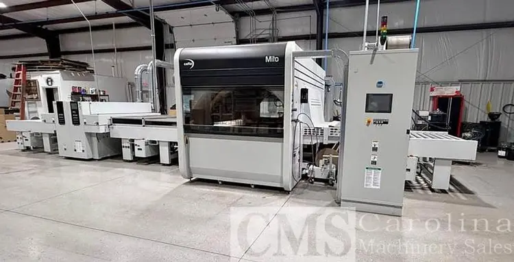 Used CEFLA MITO SPRAYER FINISHING LINE WITH UV OVENS Woodworking Complete Operations North Carolina US | CAROLINA MACHINERY SALES #1005197