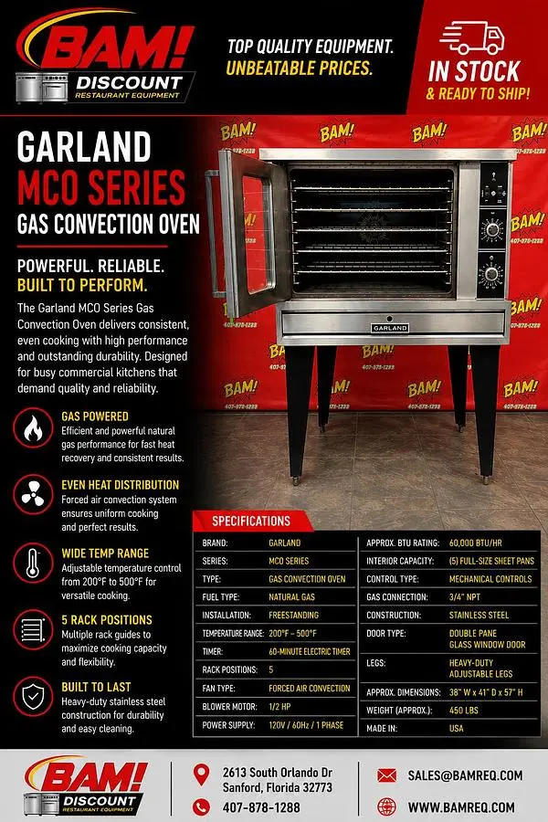 USED GARLAND MCO