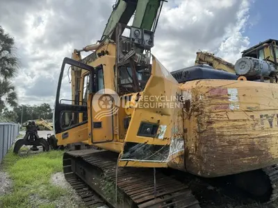 Used 2005 HYUNDAI 250LC EXCAVATOR WITH GRAPPLE Crawler Excavators Florida US | US Recycling Equipment #1411248