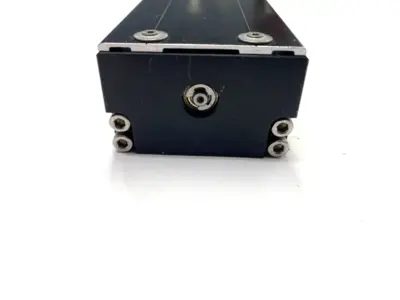 USED MISUMI SINGLE AXIS ACTUATOR W/ COVER 300MM LONG 54MM TABLE LENGTH 80MM W