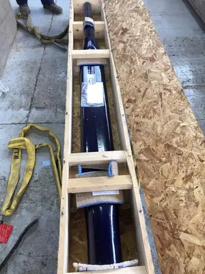 PFAUDLER BE8000 Kettle Parts - Glass Lined Agitator (Shaft/Blades) | Perry Equipment (1)