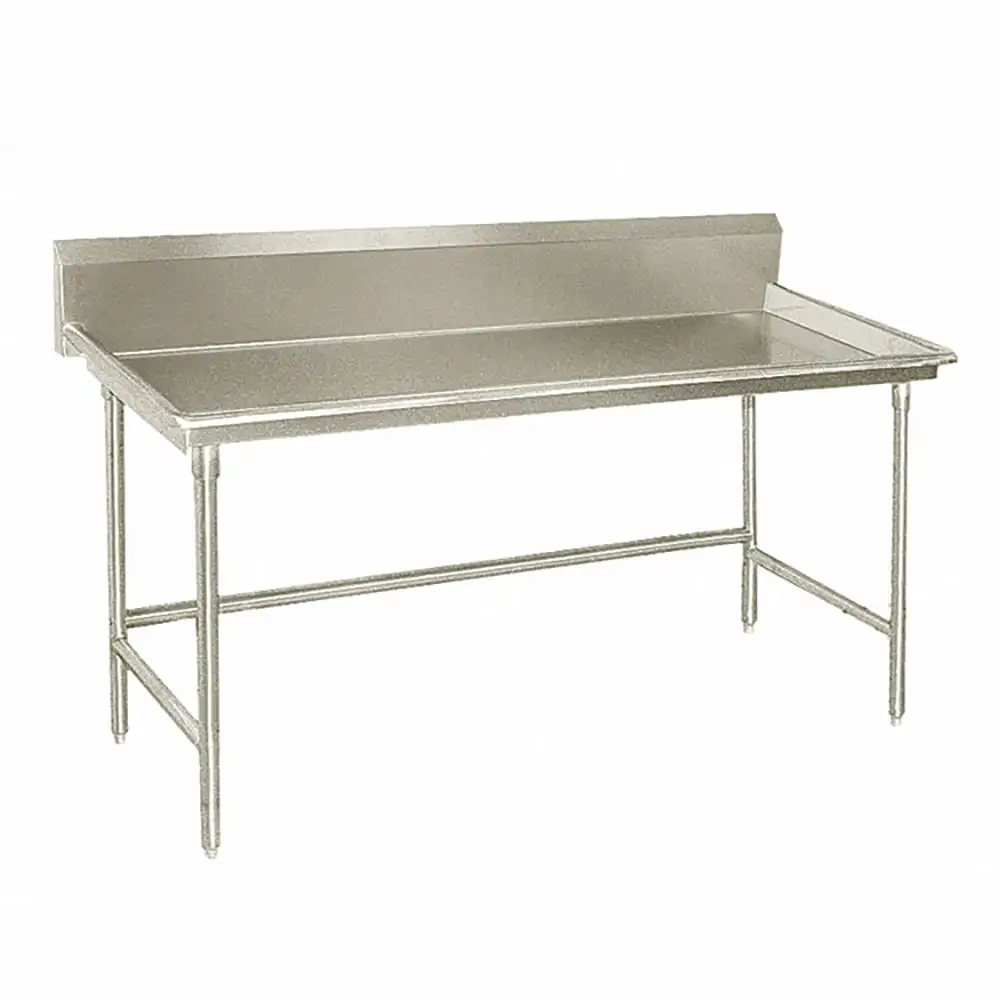 Advance Tabco BSR-48 Sorting Table - 10 1/2" Splash, 3" Raised Edge, 30x48", 16 ga 304 Stainless