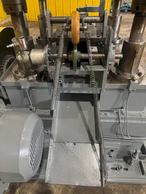 40 TON RLM MODEL #R40 4-POST CUTOFF PRESS & SERVO DIE ACCELERATOR: YOBRO #23887