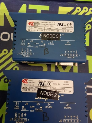 COPLEY CONTROLS CORP 800-1543 STEPNET CONTROLLER