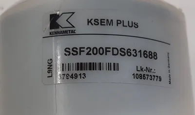 KENNAMETAL SSF200FDS631688 Tooling & Accessories, Drilling | Machinery Central (10)