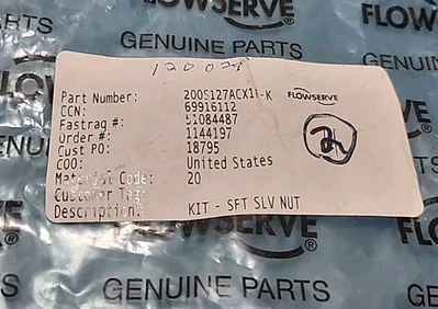 NEW Flowserve 200S127ACX1F-K