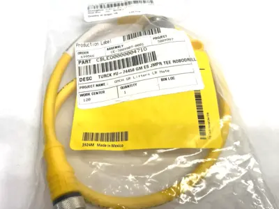 New | in-Stock Turck T-Junction Splitter Cable Cable & Wire Michigan US | Maverick Industrial Sales #1390778