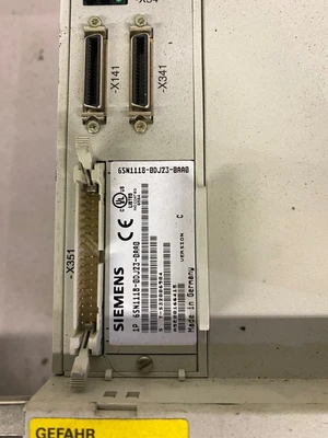 SIEMENS 6SN1123-1AAOO-OEA1 SERVO DRIVE