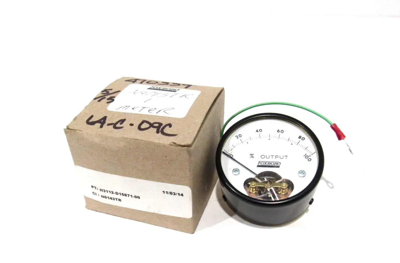 NEW FOXBORO NO143TR METER