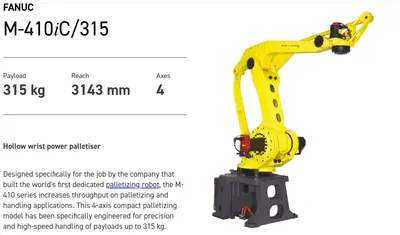 2015 FANUC M-410iC/315 ROBOTS, OTHER | Asset Exchange Corporation (1)