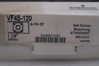 REGAL REXNORD BROWNING VF4S-120 / VF4S120 (NEW IN BOX) STOCK H484A