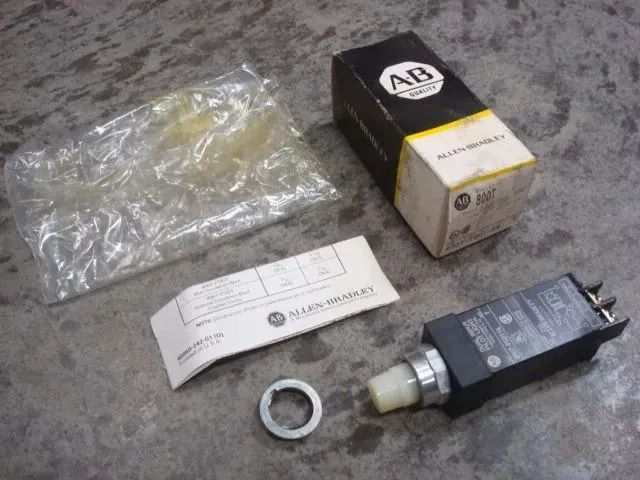 Allen Bradley 800T-PSDT16W Small Pilot Light Series T White Cap New NIB