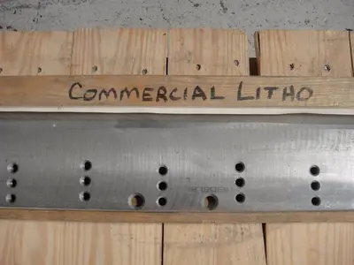 Polar 137 (45 Straight Holes) Cutting Blade