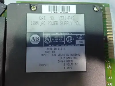 USED ALLENBRADLEY 1771P4S