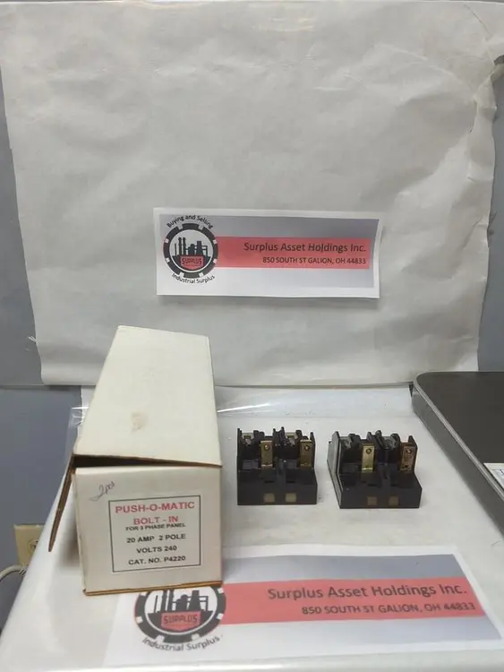 Used PUSHMATIC P4220 Miscellaneous Equipment (Electrical & Power) | Surplus Asset Holdings #1200278