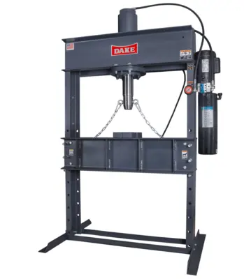 Dake Dura-Press Single Phase Hydraulic Press, 50 Ton 909250 – FORCE-50DA