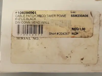 USED ASCO 106096001