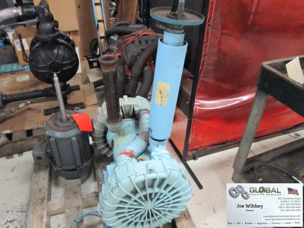 Rotron Regenerative Blower, 7.5 HP, 208-250 / 460 Volts