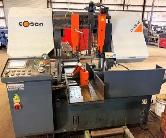 Used 2017 COSEN C-420NC Horizontal Dual Column Band Saws Arizona US | Midstate Machinery #1014945