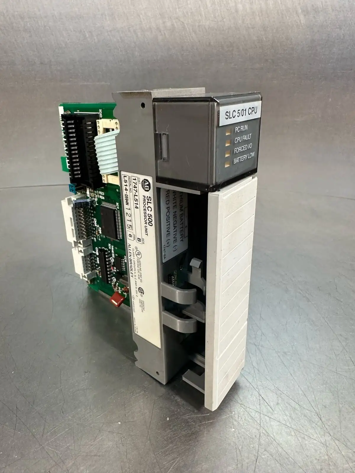 Allen Bradley 1747-L514 /B FRN6 SLC 500 Processor Unit 1747L514 (7.4.1)