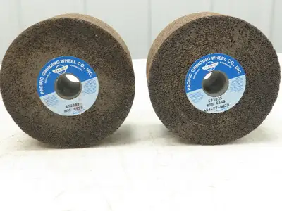 Pacific A24-P7-BO28 Grinding Wheel 5-1/2" x3"x1" Lot of 8